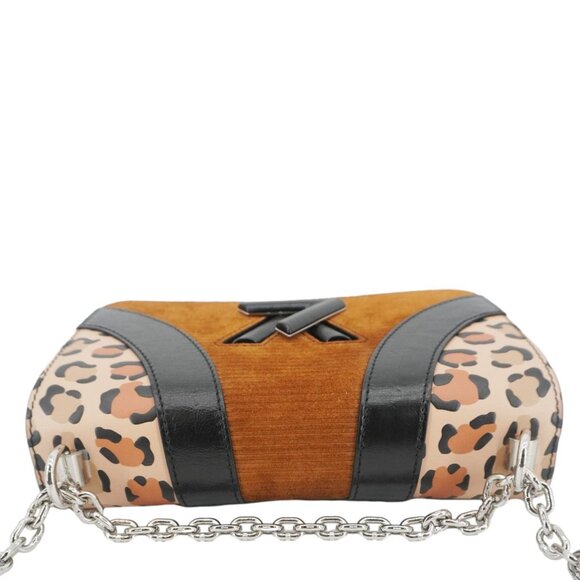 Louis Vuitton  Twist Leopard Wild Printed Leather Crossbody Bag Multicolor - Picture 8 of 16